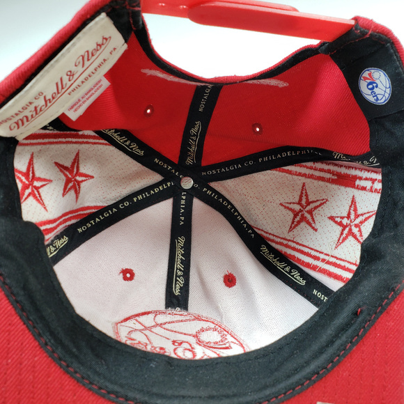 Mitchell & Ness Philadelphia 76ers Snapback Hat - Picture 6 of 7